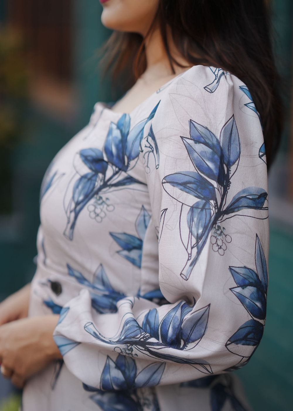 Bloomlight Linen Grace Co-Ord Set ā Soft Bloom Detailing with Serene Elegance