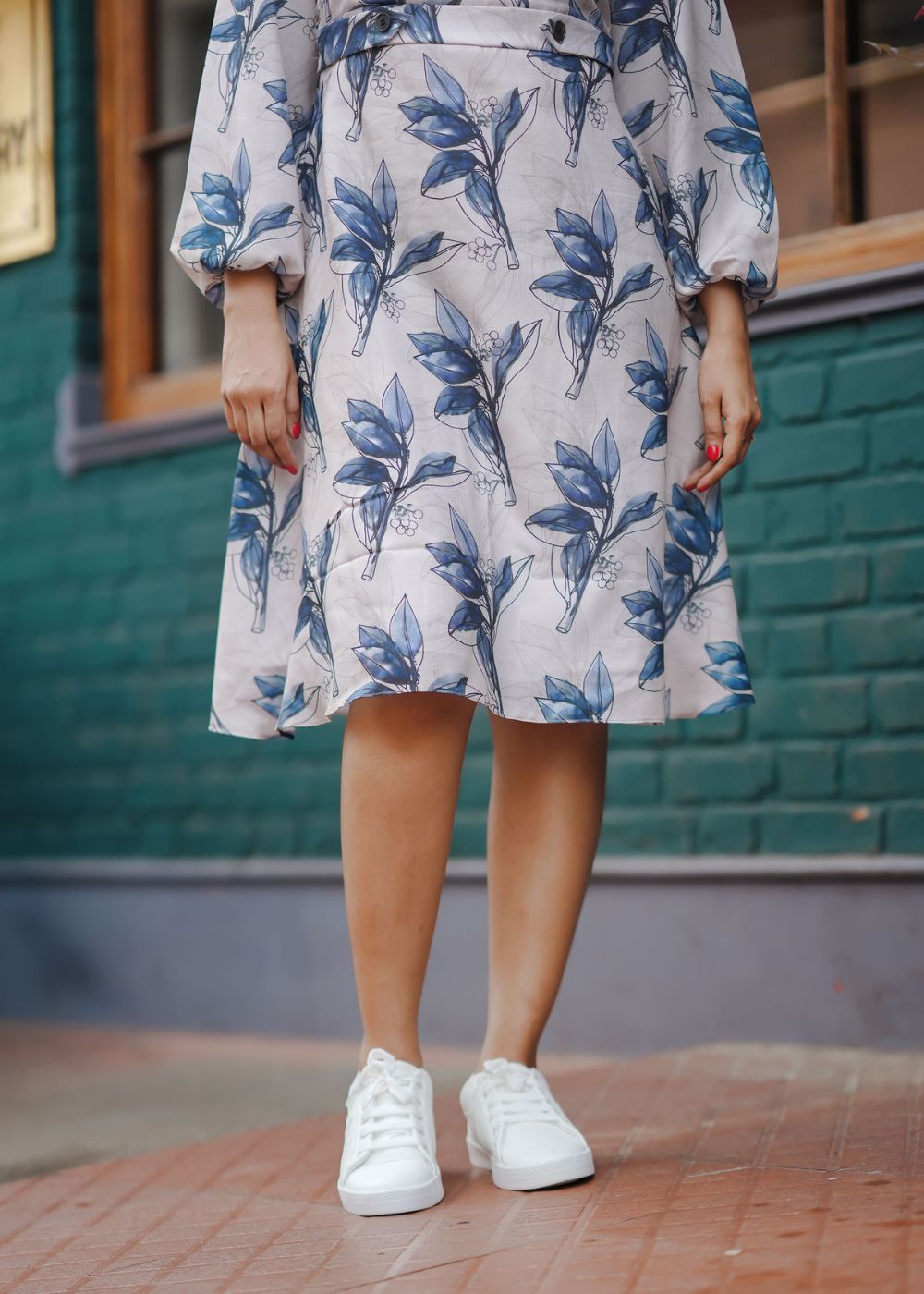 Bloomlight Linen Grace Co-Ord Set ā Soft Bloom Detailing with Serene Elegance