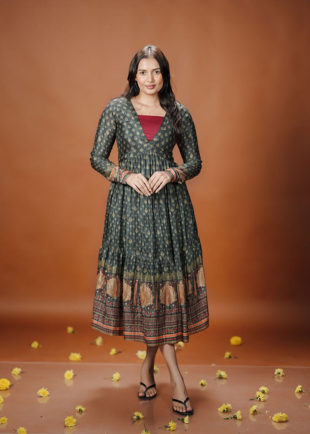 Heritage Veil – Timeless Elegance with Cultural Grace
