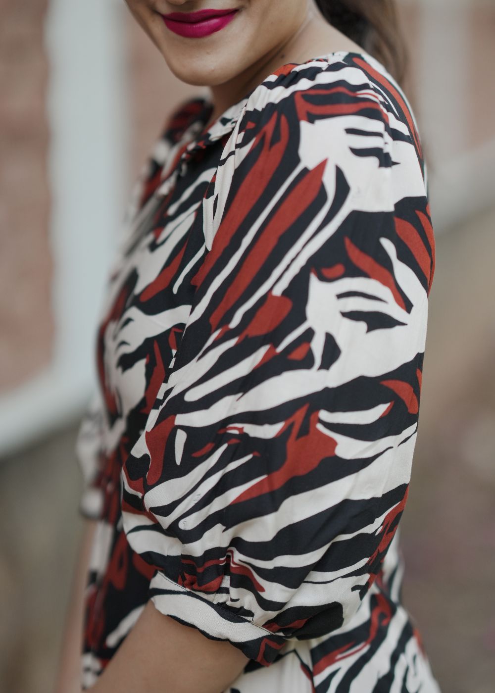 Fiery Stride Co-Ord Set – Bold Hues with Striking Contemporary Detailing