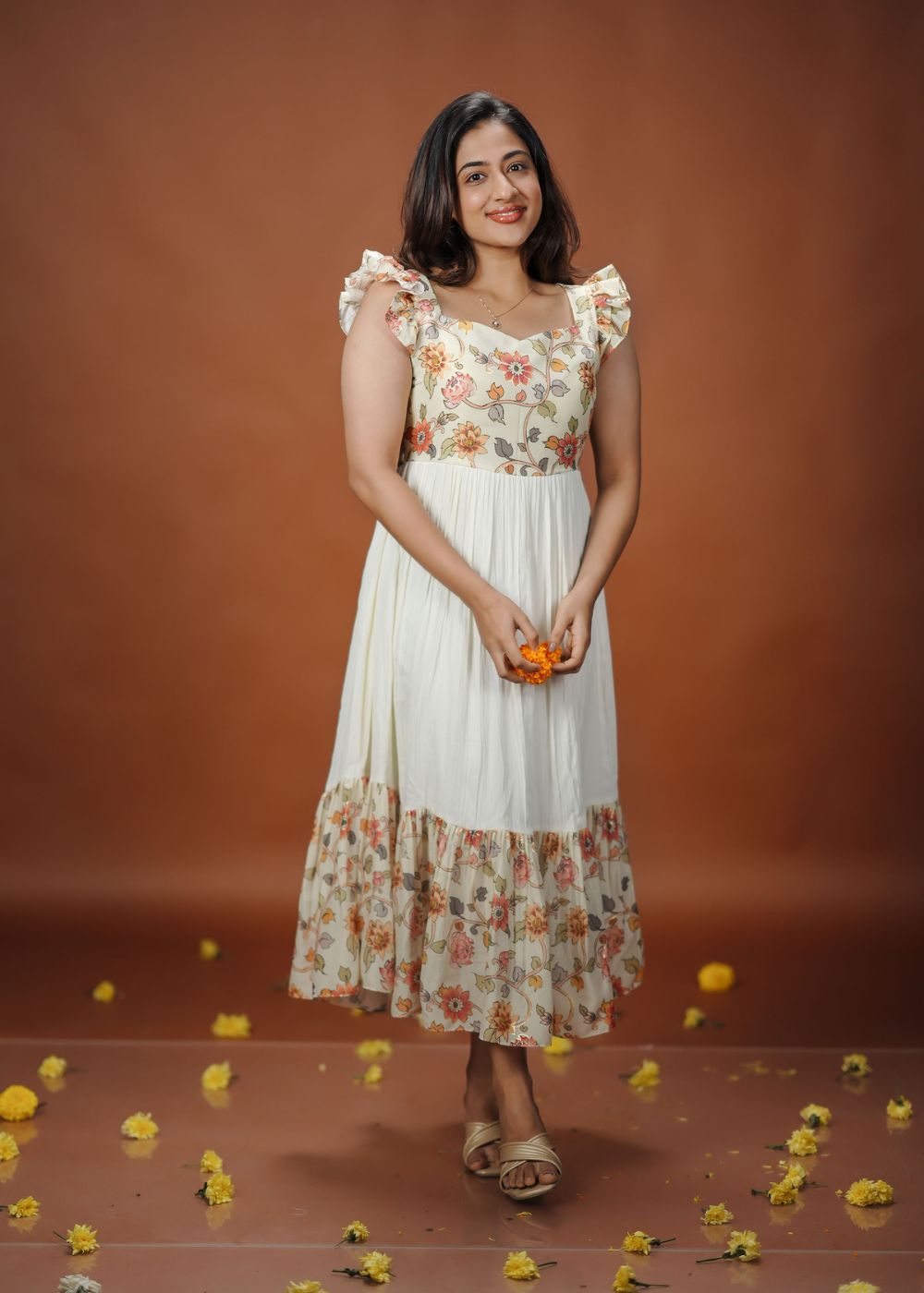 Marigold Garden – Festive Bloom with Vibrant Floral Elegance