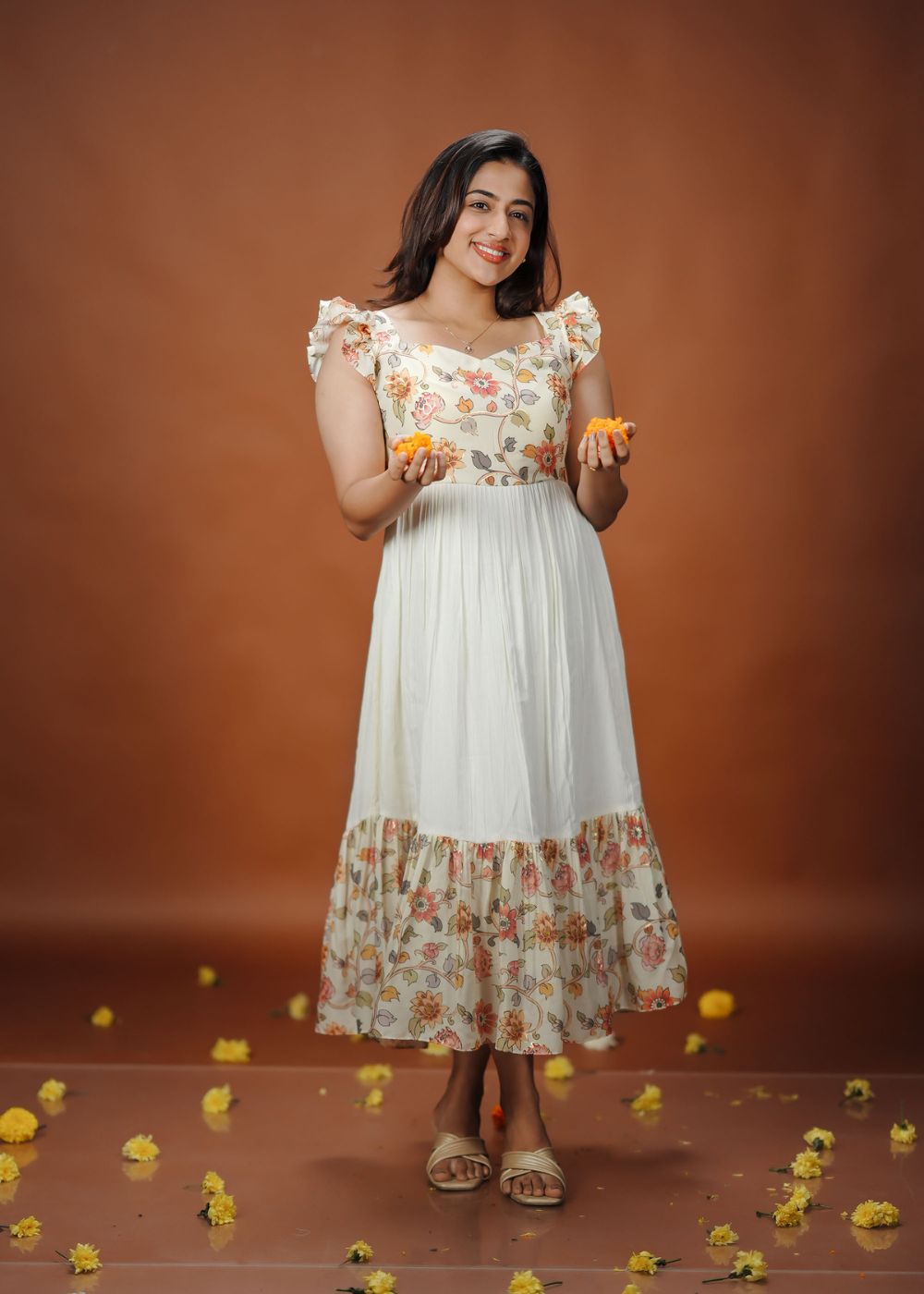 Marigold Garden – Festive Bloom with Vibrant Floral Elegance