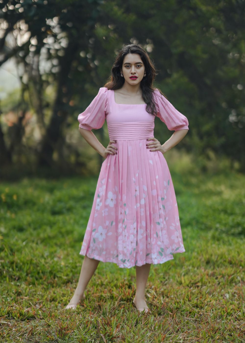 Springtime Linen Glow Co-Ord Set β Fresh Pastel Hues with Radiant Elegance