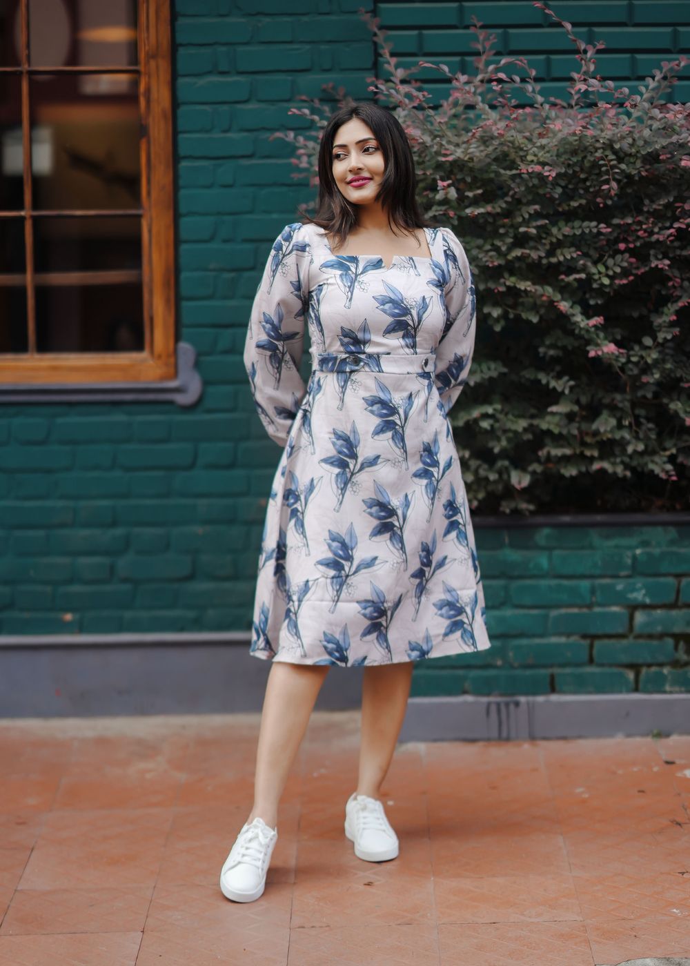 Bloomlight Linen Grace Co-Ord Set ā Soft Bloom Detailing with Serene Elegance
