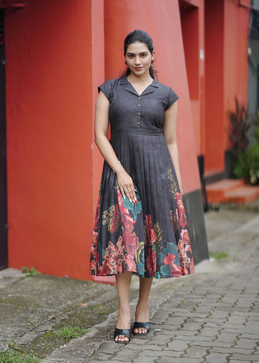 Floral Elegance Co-Ord Set ā Graceful Blooms with Timeless Charm
