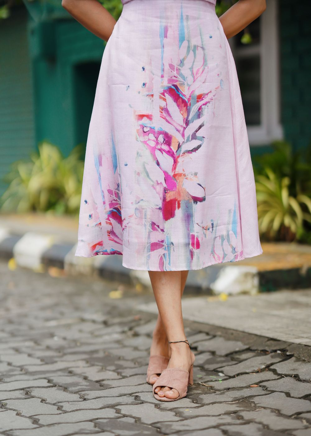 Pastel Linen Grace Co-Ord Set – Subtle Elegance with Breezy Comfort