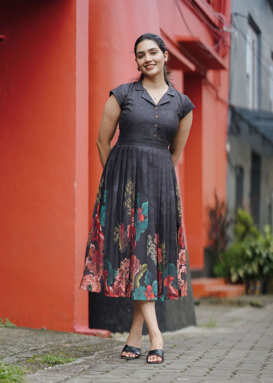 Floral Elegance Co-Ord Set – Graceful Blooms with Timeless Charm