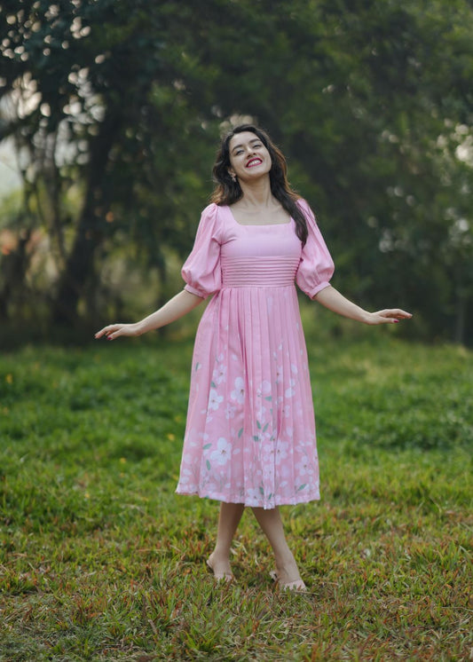 Springtime Linen Glow Co-Ord Set – Fresh Pastel Hues with Radiant Elegance